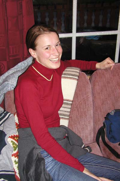 Hyttebesøk fra Tyskland - April 2005