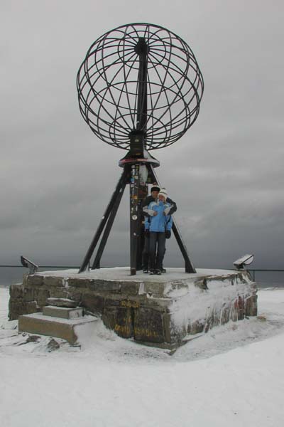 Hyttebesøk fra Tyskland - April 2005