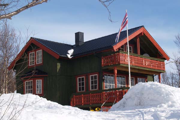 Hyttebesøk fra Tyskland - April 2005